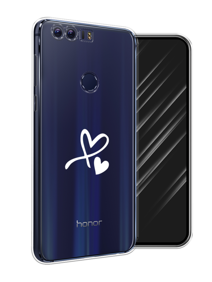 

Чехол Awog на Honor 8 "Сердечко минимализм", Разноцветный, 60950-6