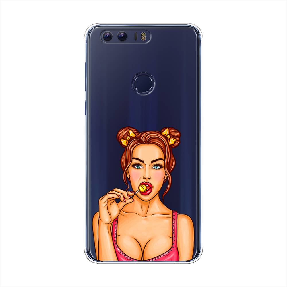

Чехол Awog на Honor 8 "Вкусный леденец", Разноцветный