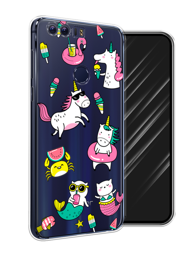 

Чехол Awog на Honor 8 "На отдыхе", Разноцветный, 60950-2