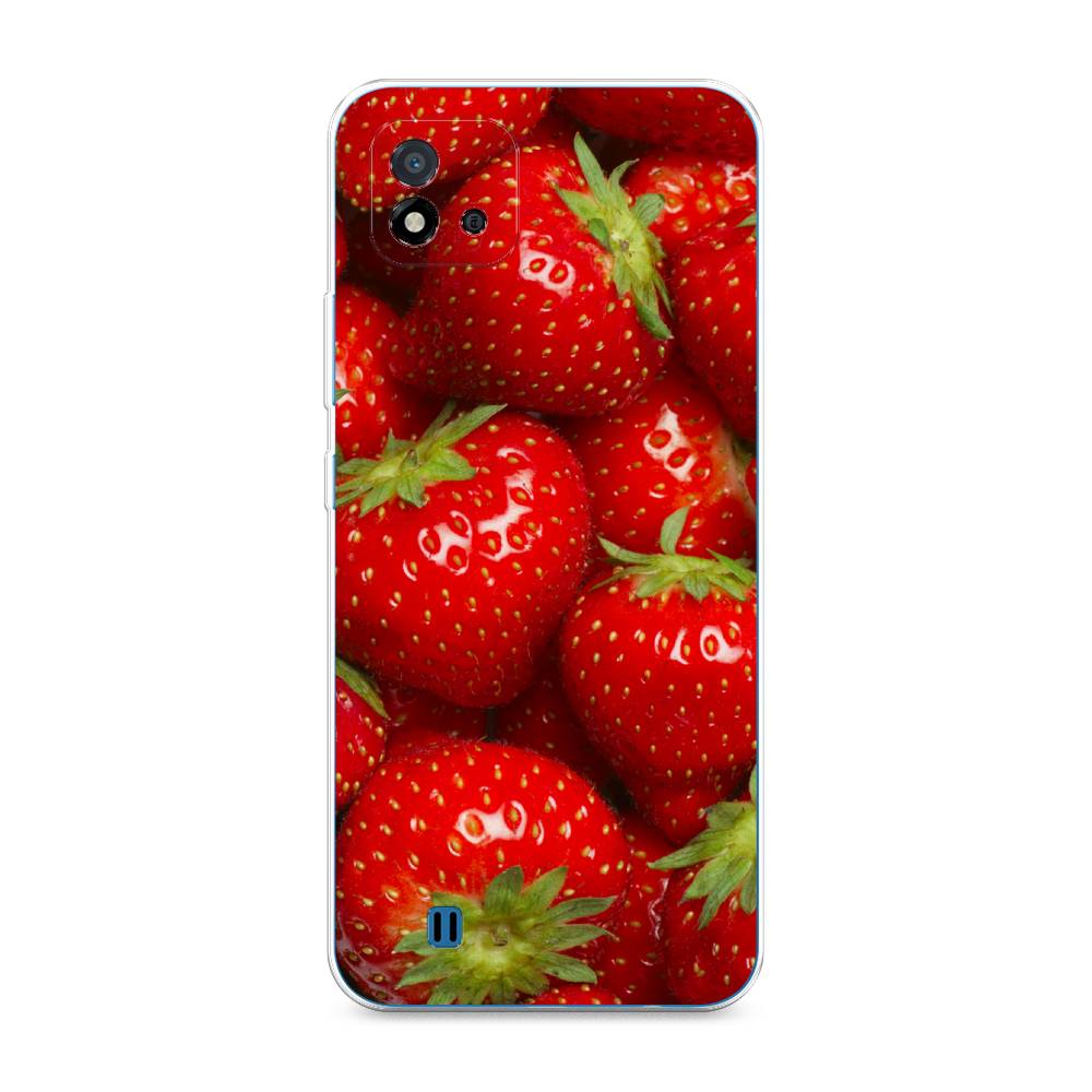 

Чехол Awog на Realme C20 "Клубника", Разноцветный, 254850-10