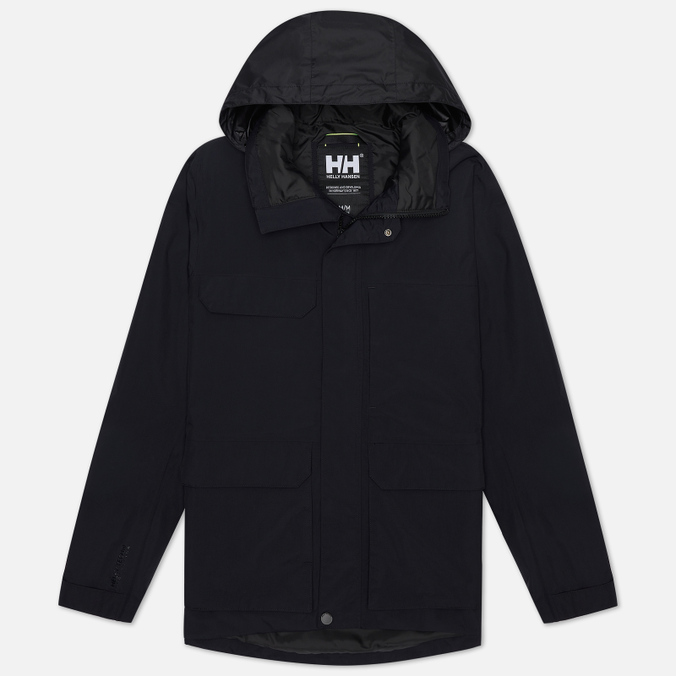 Мужская куртка дождевик Helly Hansen Utility Rain чёрный, Размер S