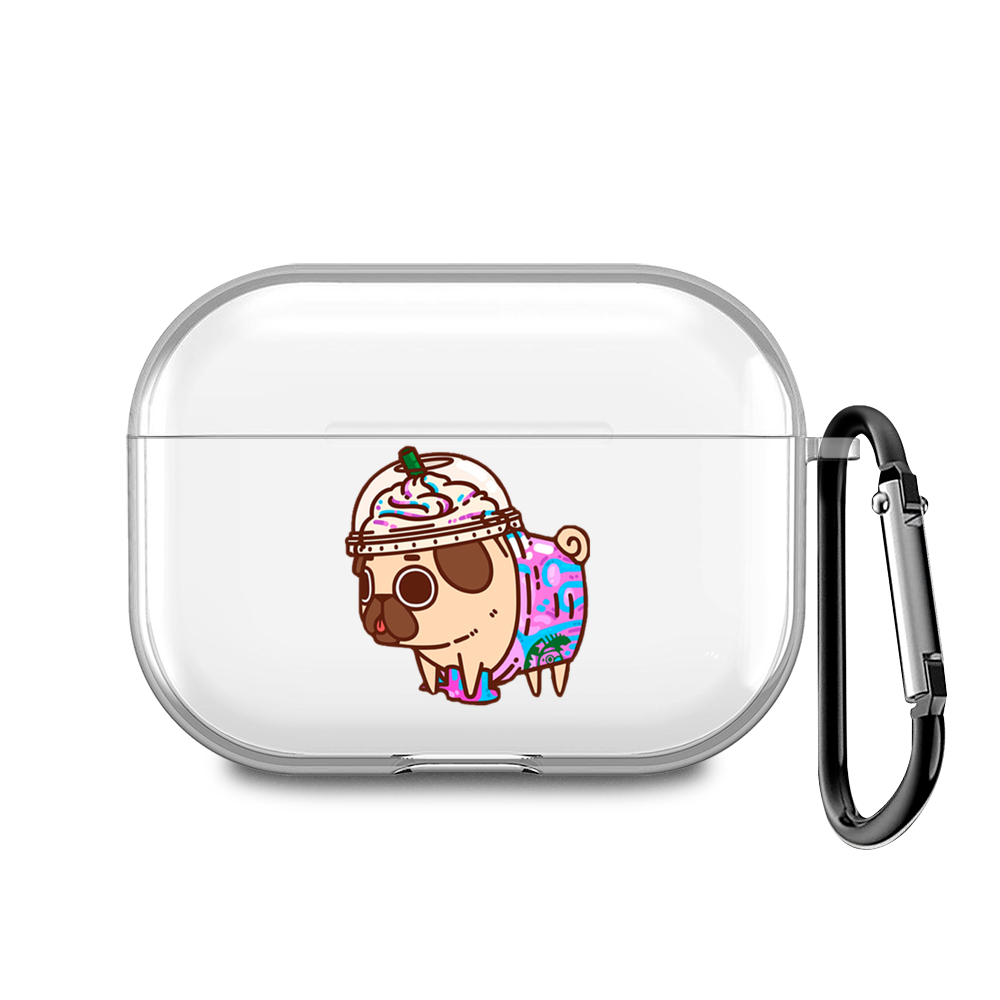 

Чехол для наушников AirPods Pro 2 "Мопс старбакс", AIPC-440-9E-1