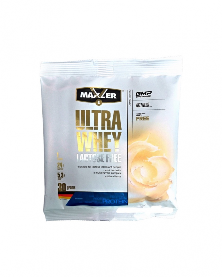 

Maxler, Ultra Whey Lactose Free, 30г (Натуральный без вкуса)