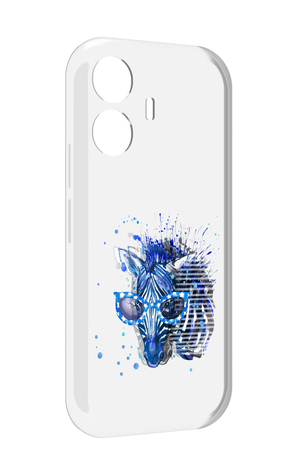 

Чехол MyPads расплывчатая зебра для Vivo Y77E / Vivo iQOO Z6 Lite, Прозрачный, Tocco