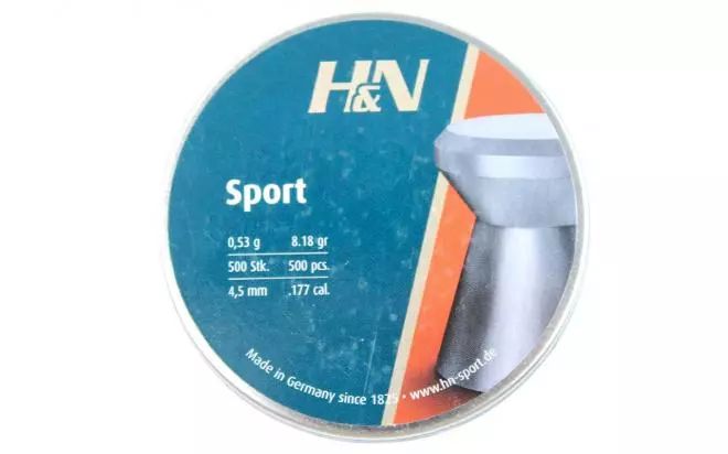 Пули H&N Sport 4,5 мм 0,53 г (500 шт.)