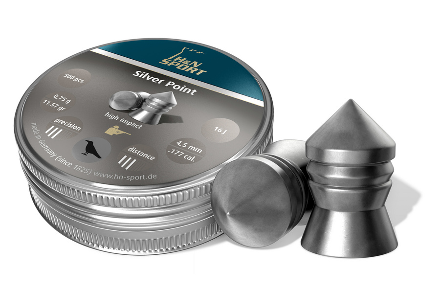 Пули H&N Silver Point 4,5 мм 0,75 r (500 шт.)