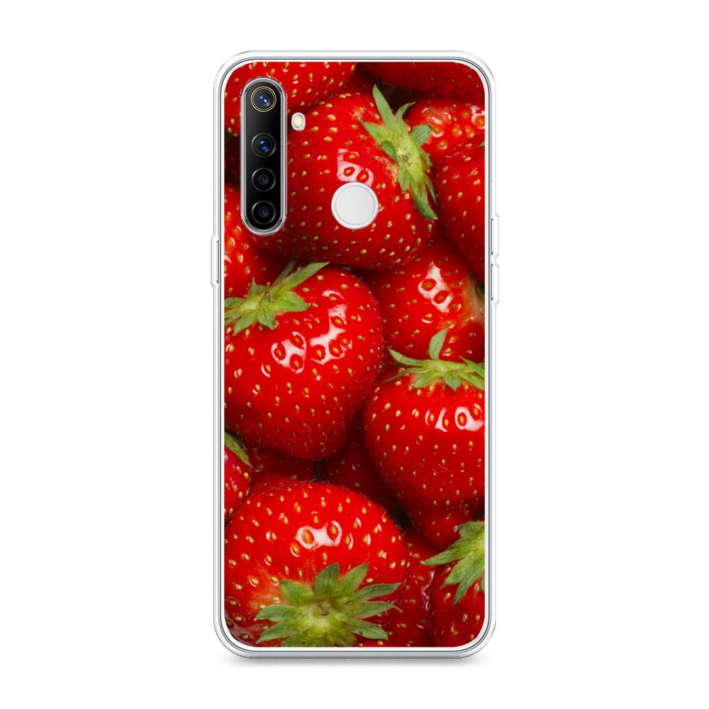 

Чехол Awog на Realme 6i "Клубника", Разноцветный, 252950-10