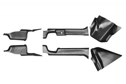 

Накладки на ковролин (4 шт) (ABS) Renault Duster 2012-2021, Nissan Terrano 2014-, RDU111702