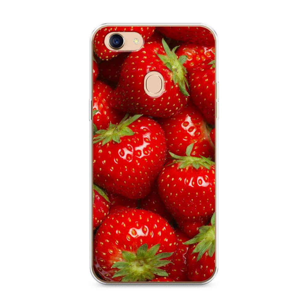 

Чехол Awog на Oppo F5 "Клубника", Разноцветный, 250250-10