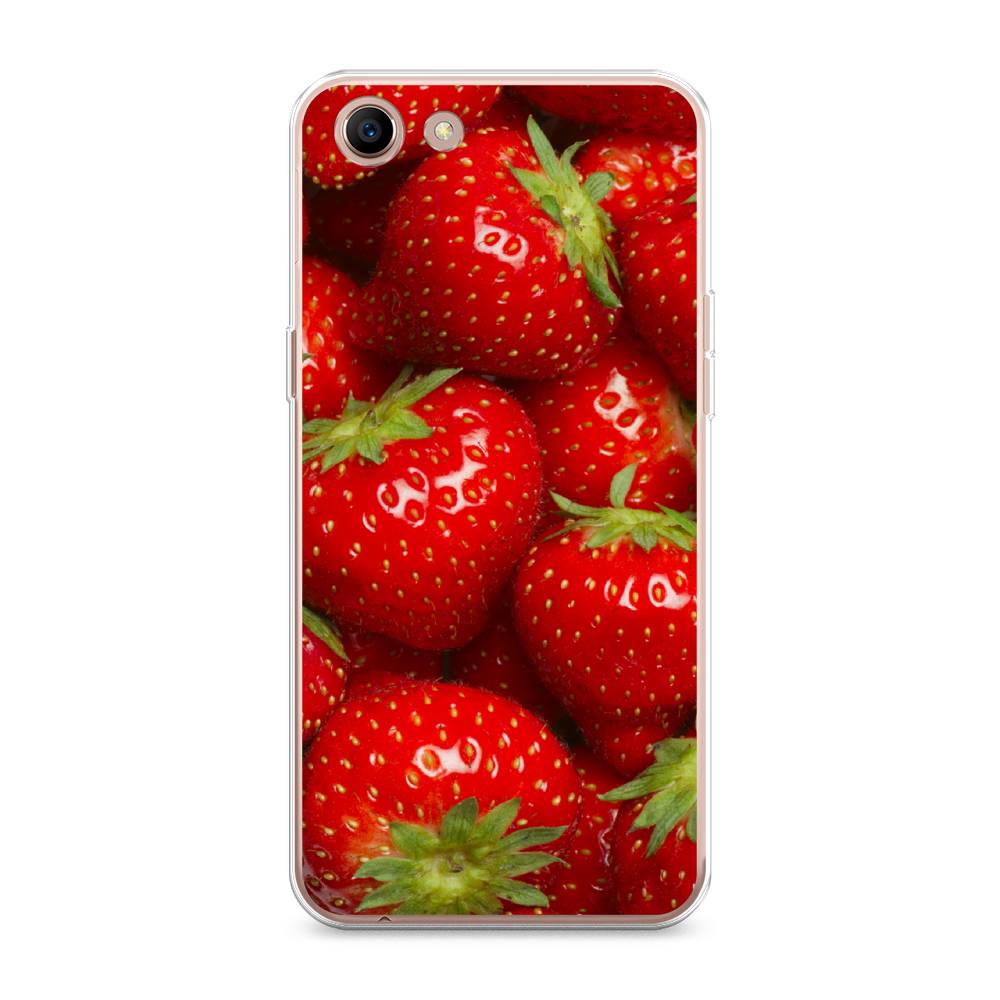 

Чехол Awog на Oppo A83 "Клубника", Разноцветный, 250150-10