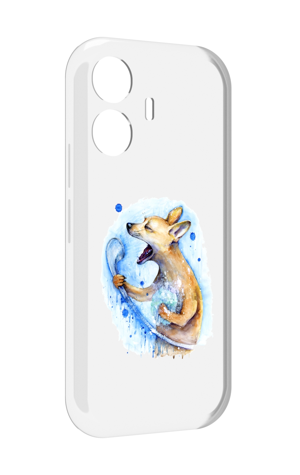 

Чехол MyPads пение в душе для Vivo Y77E / Vivo iQOO Z6 Lite, Прозрачный, Tocco