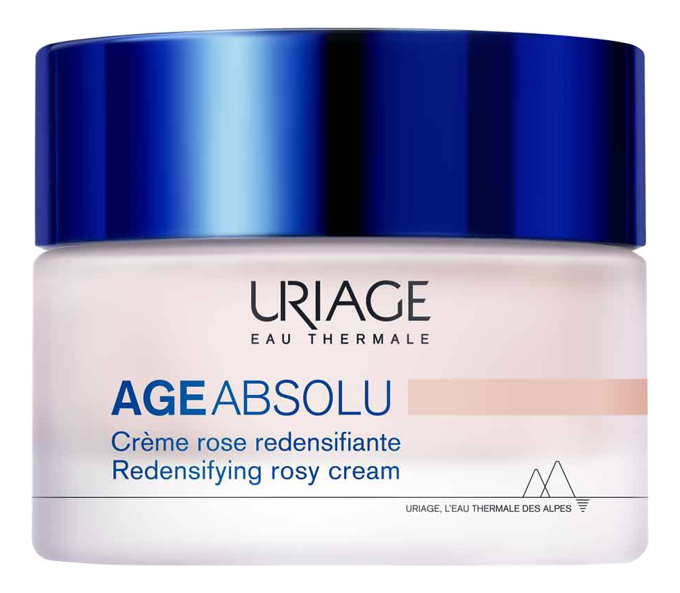 фото Восстанавливающий крем для лица uriage age absolu creme rose redensifiant 50мл