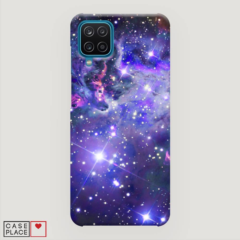 

Пластиковый чехол "Яркая галактика" на Samsung Galaxy A12, 2101620-3