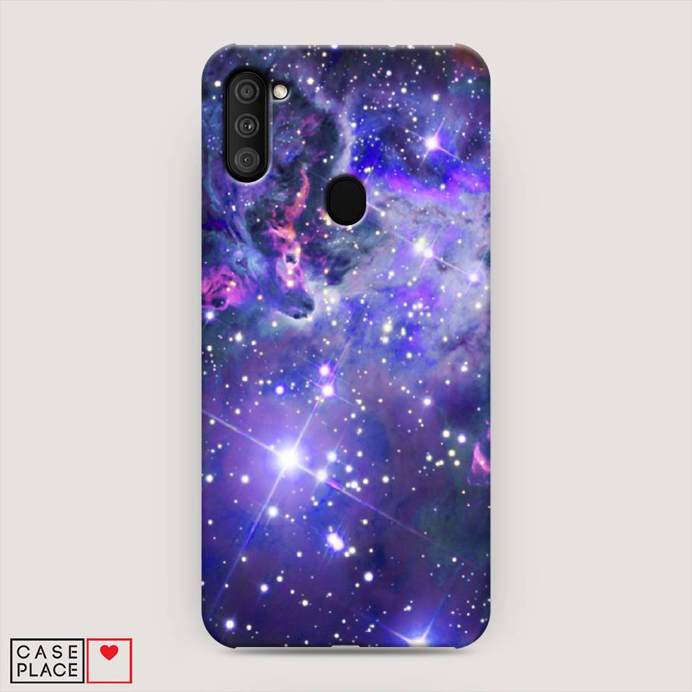 

Пластиковый чехол "Яркая галактика" на Samsung Galaxy A11, 2100120-3