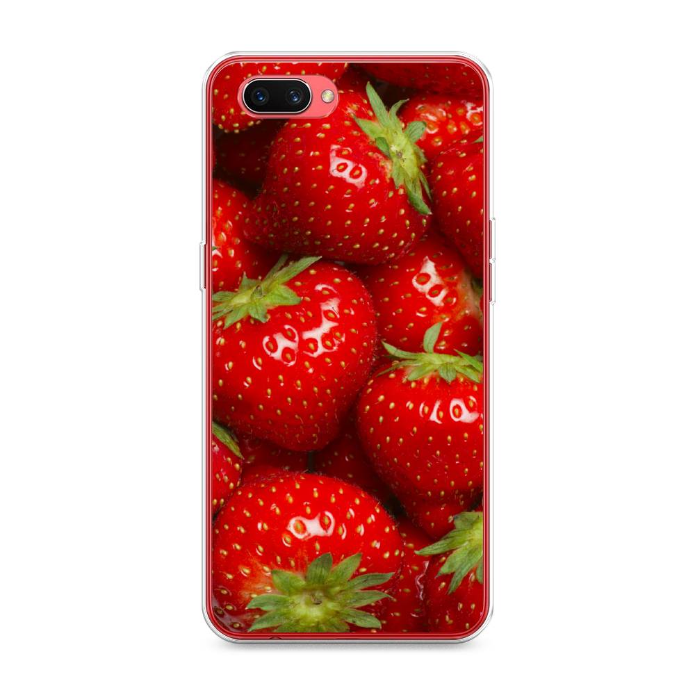 

Чехол Awog на Oppo A3s "Клубника", Разноцветный, 250650-10