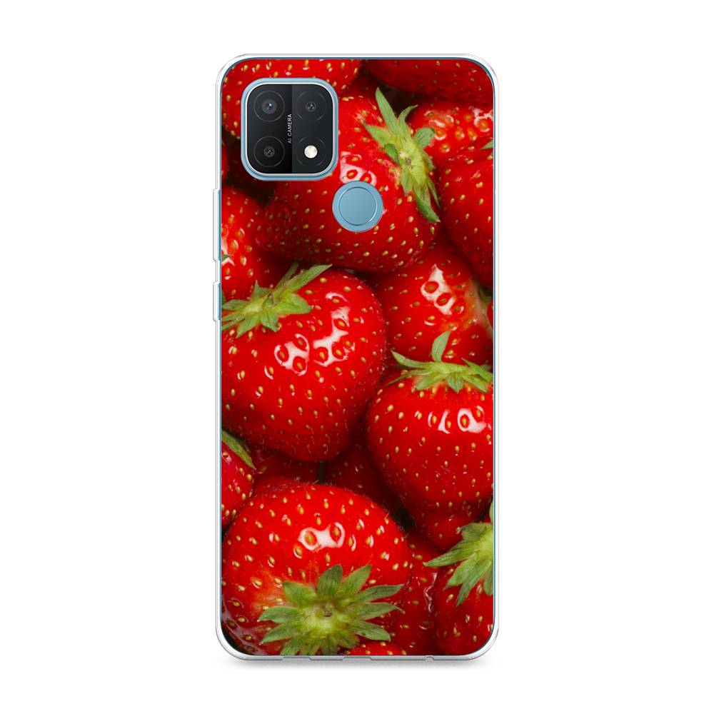 

Чехол Awog на Oppo A15/A15s "Клубника", Разноцветный, 255650-10