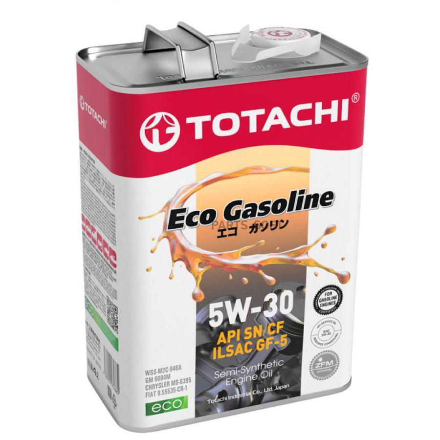 

Моторное масло Totachi полусинтетическое Eco Gasoline 5w30 4л