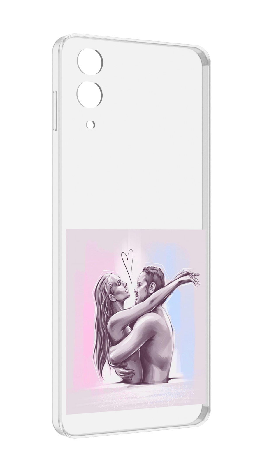 

Чехол MyPads любовные-тела для Samsung Galaxy Z Flip 4 (SM-F721), Прозрачный, Tocco