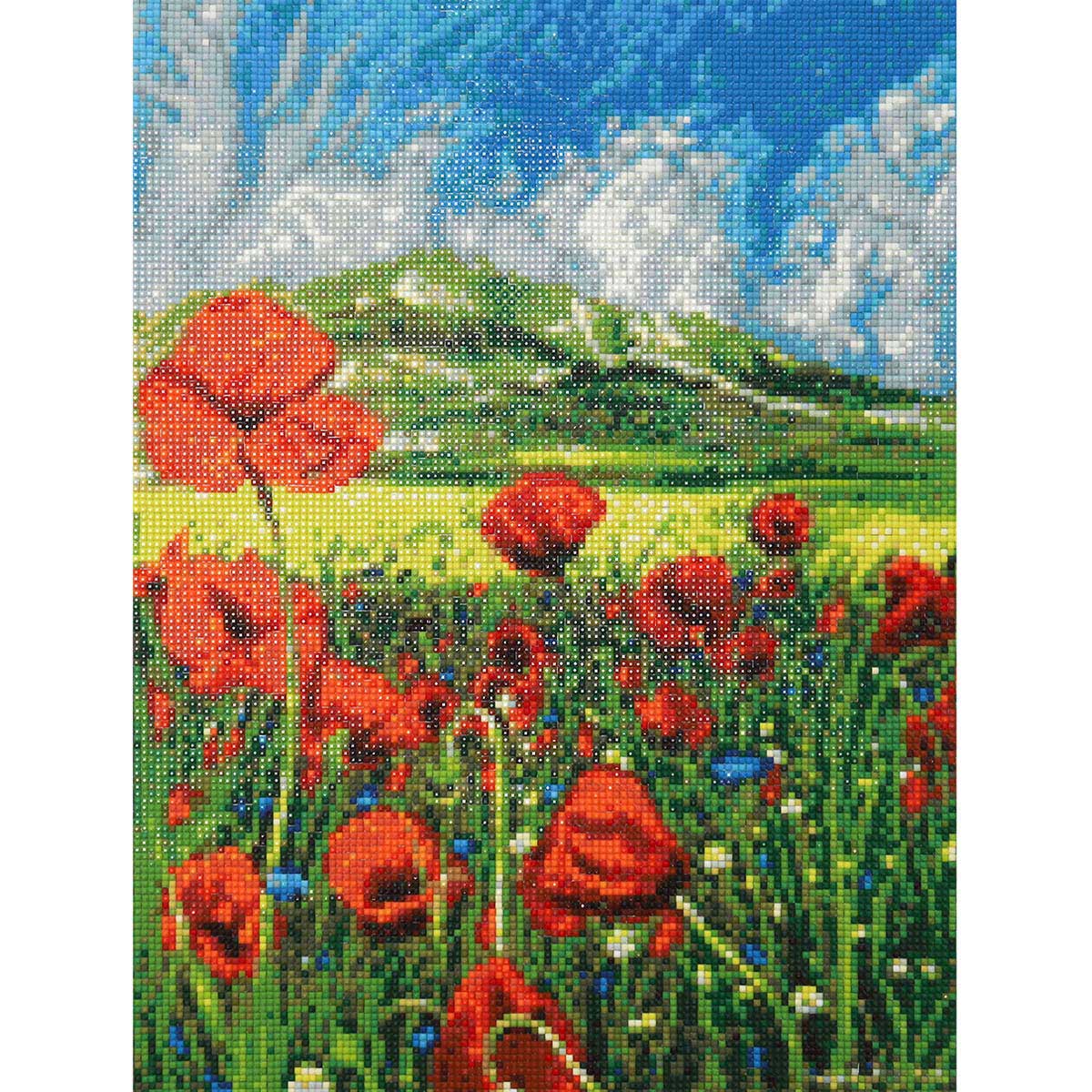 

Cr 340098 Алмазная мозаика Маковое поле , 30*40 см, Cristyle