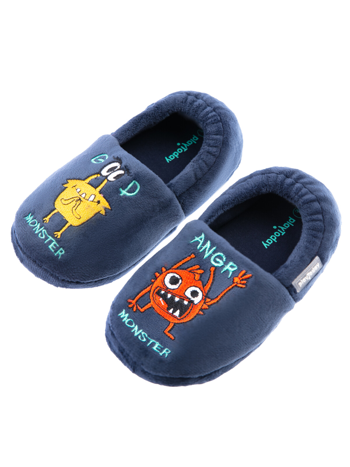 Тапочки для мальчиков PlayToday, тёмно-синий, 25-26