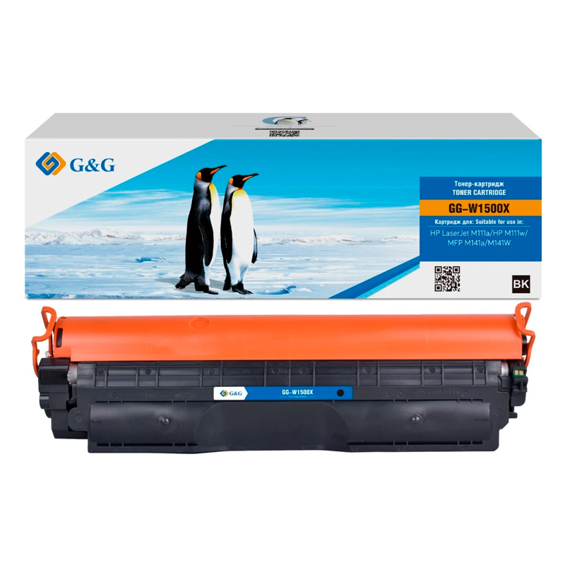 

Картридж GG GG-W1500X, W1500X, черный / GG-W1500X
