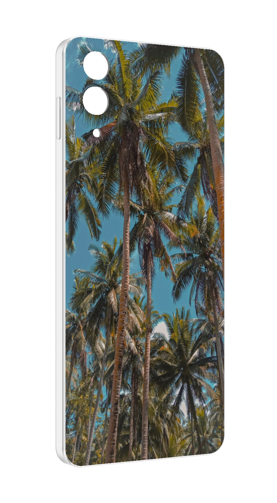 

Чехол MyPads летние пальмы для Samsung Galaxy Z Flip 4 (SM-F721), Прозрачный, Tocco