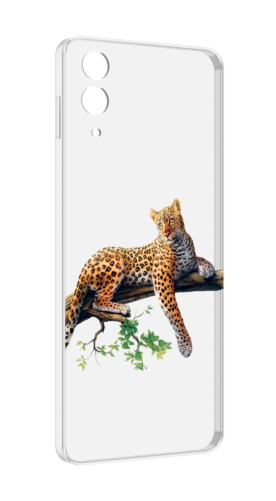 

Чехол MyPads леопард-на-дереве детский для Samsung Galaxy Z Flip 4 (SM-F721), Прозрачный, Tocco