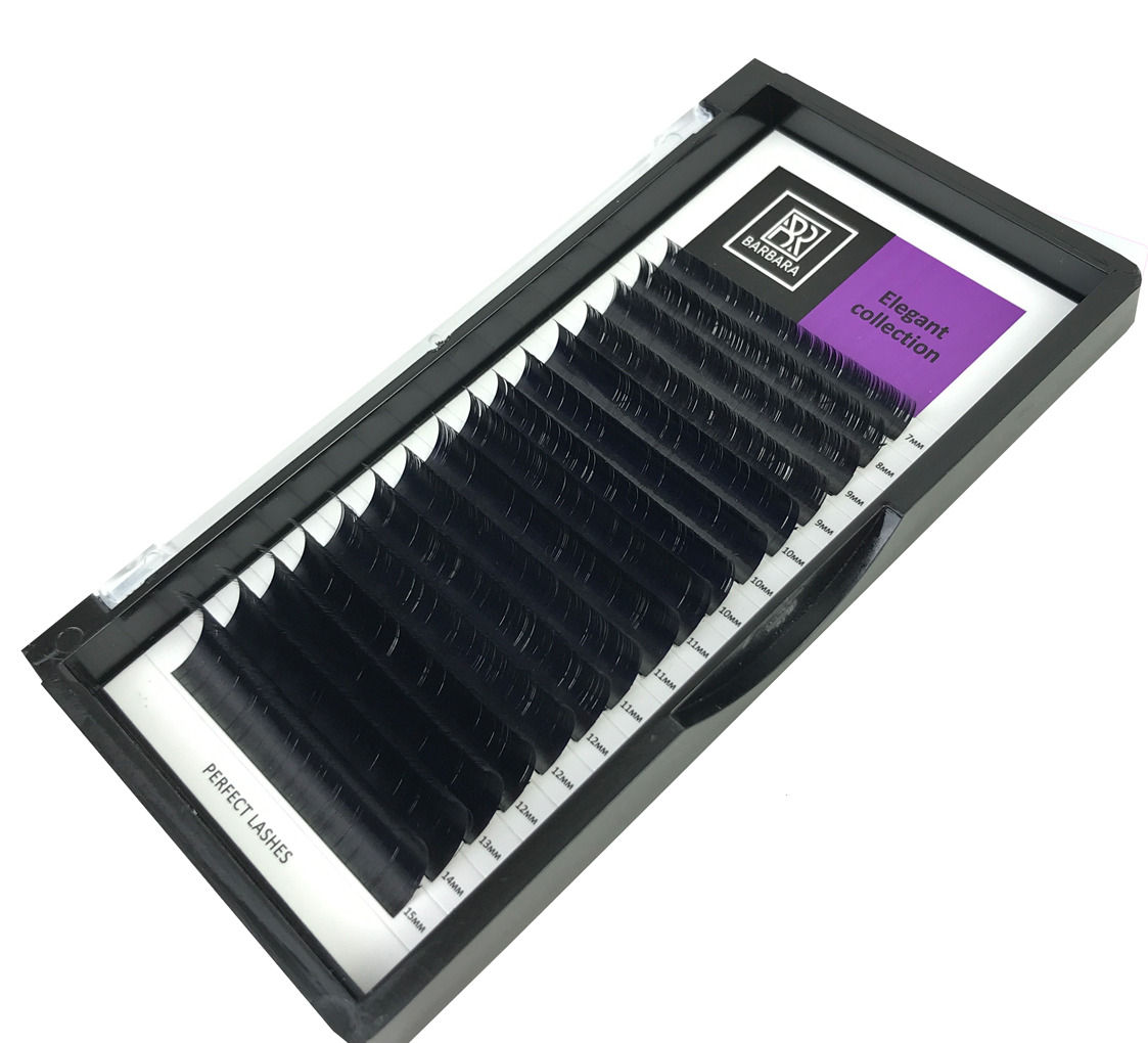 

Ресницы для наращивания Barbara, 16 линий, L+ 0.15 7-15 mm