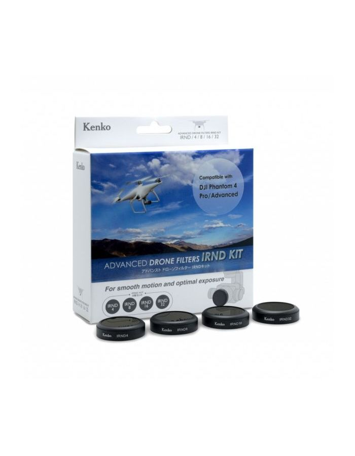 

Светофильтр Kenko для DJI Phantom 4 Pro/Advanced 351504, для DJI Phantom 4 Pro/Advanced