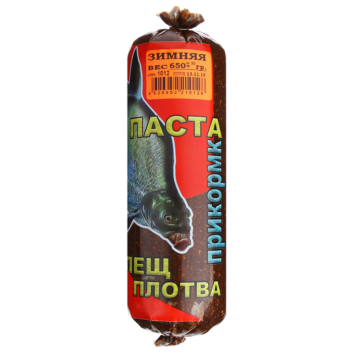 

Прикормка зимняя, лещ-плотва (паста), 650 г