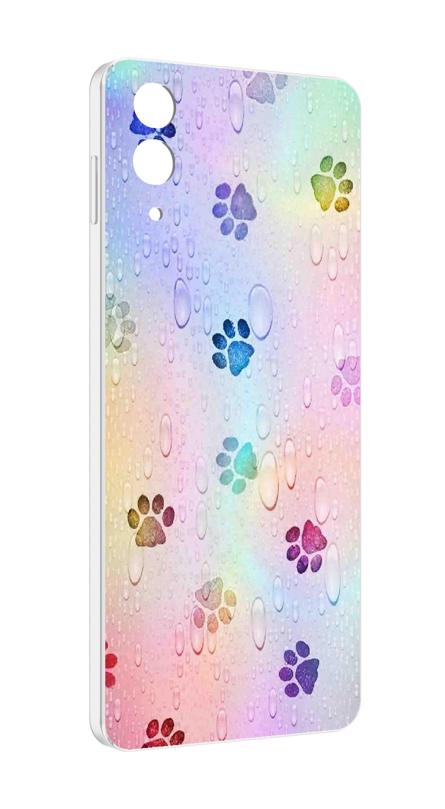 

Чехол MyPads лапки для Samsung Galaxy Z Flip 4 (SM-F721), Прозрачный, Tocco