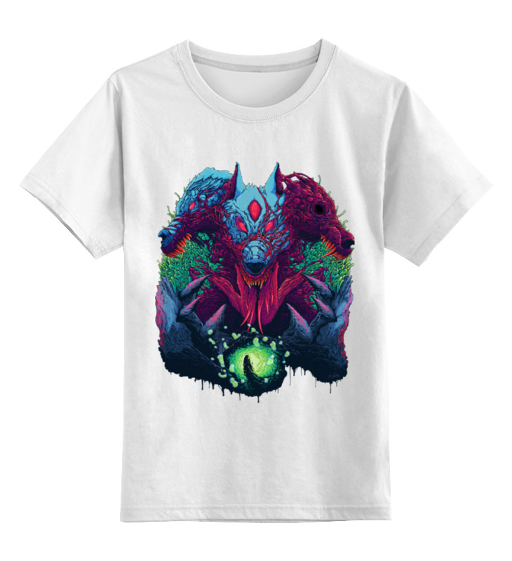 

Детская футболка Printio Hyper beast цв.белый р.140, 0000001342954