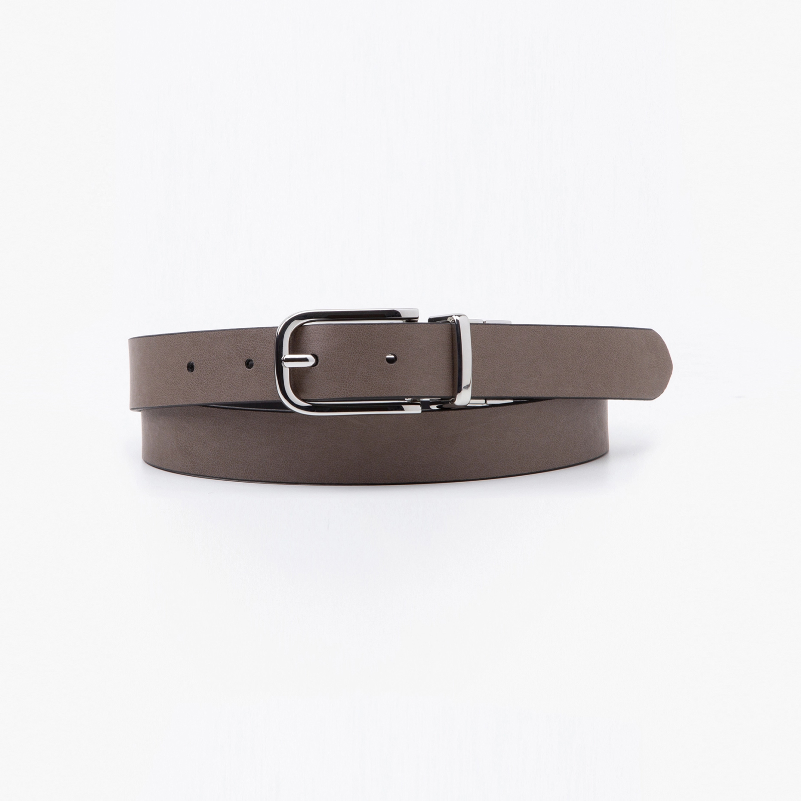 фото Ремень женский levi's women feminine reversible belt черный/коричневый, 95 см