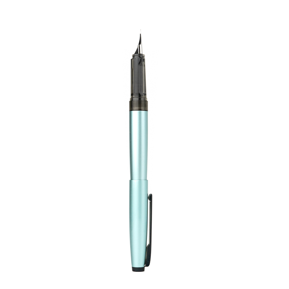 Ручка перьевая Малевичъ 196412 с конвертером, перо EF 0,4 мм, бирюзовый перламутр