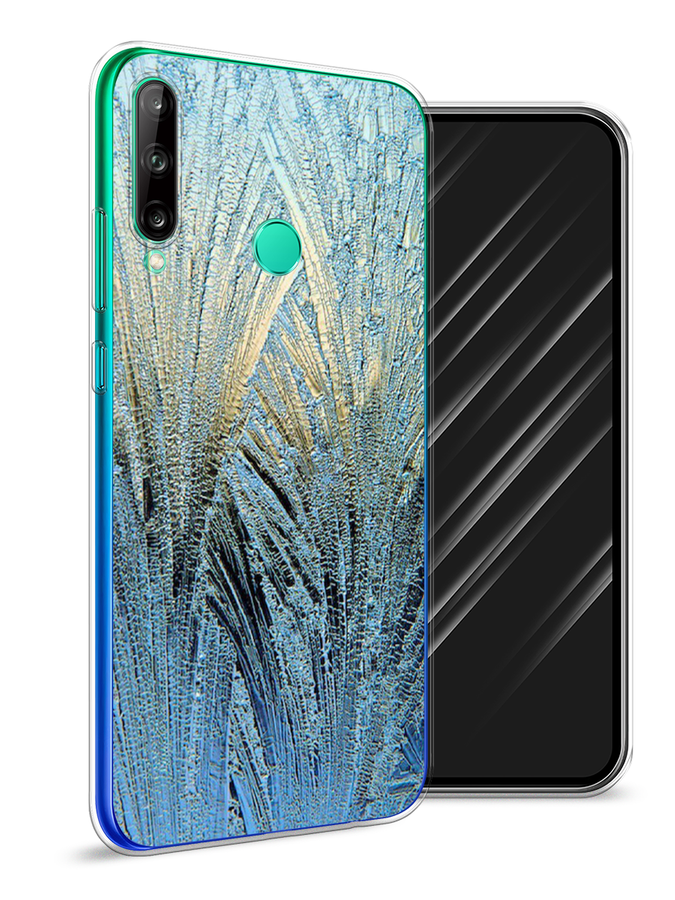 

Чехол Awog на Huawei P40 lite E "Лёд", Голубой, 612450-4