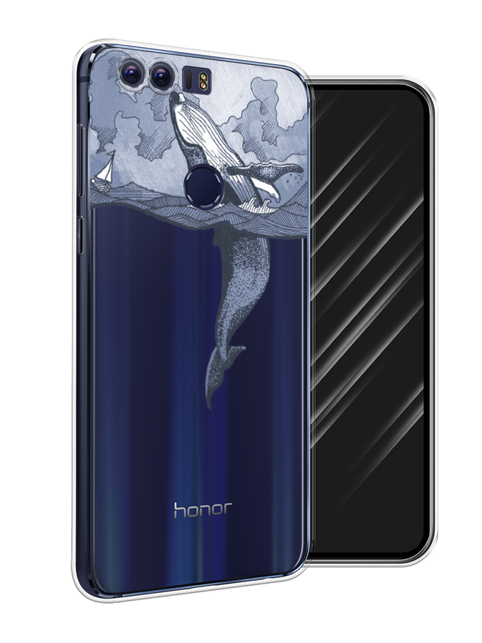 

Чехол Awog на Honor 8 "Два измерения", Разноцветный, 60950-7