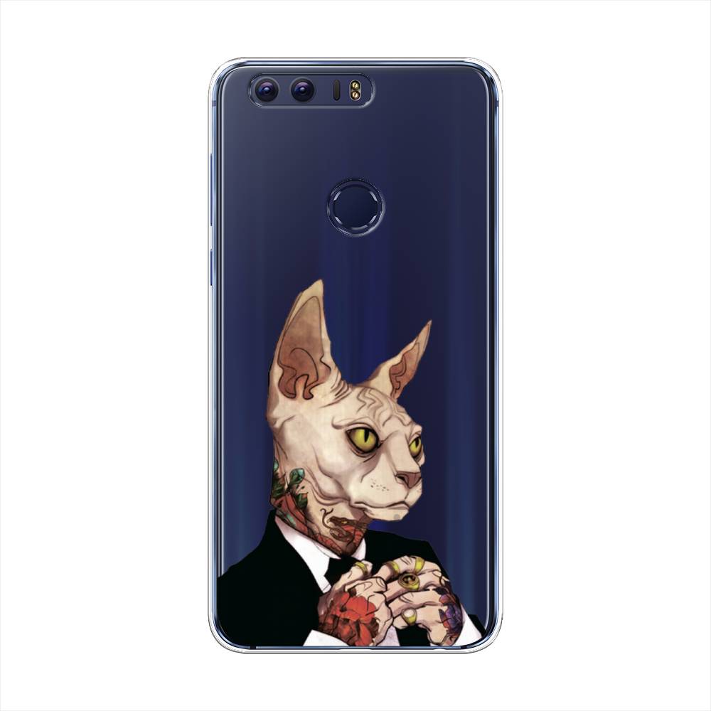 

Чехол Awog на Honor 8 "Татуированный сфинкс", Разноцветный, 60950-7