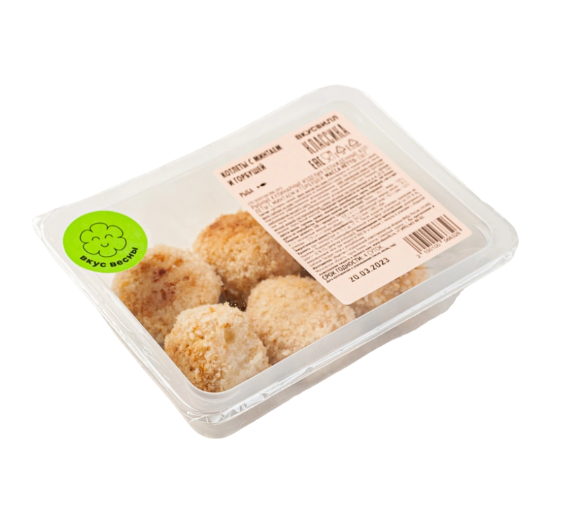 

Котлеты ВкусВилл с минтаем и горбушей 150 г