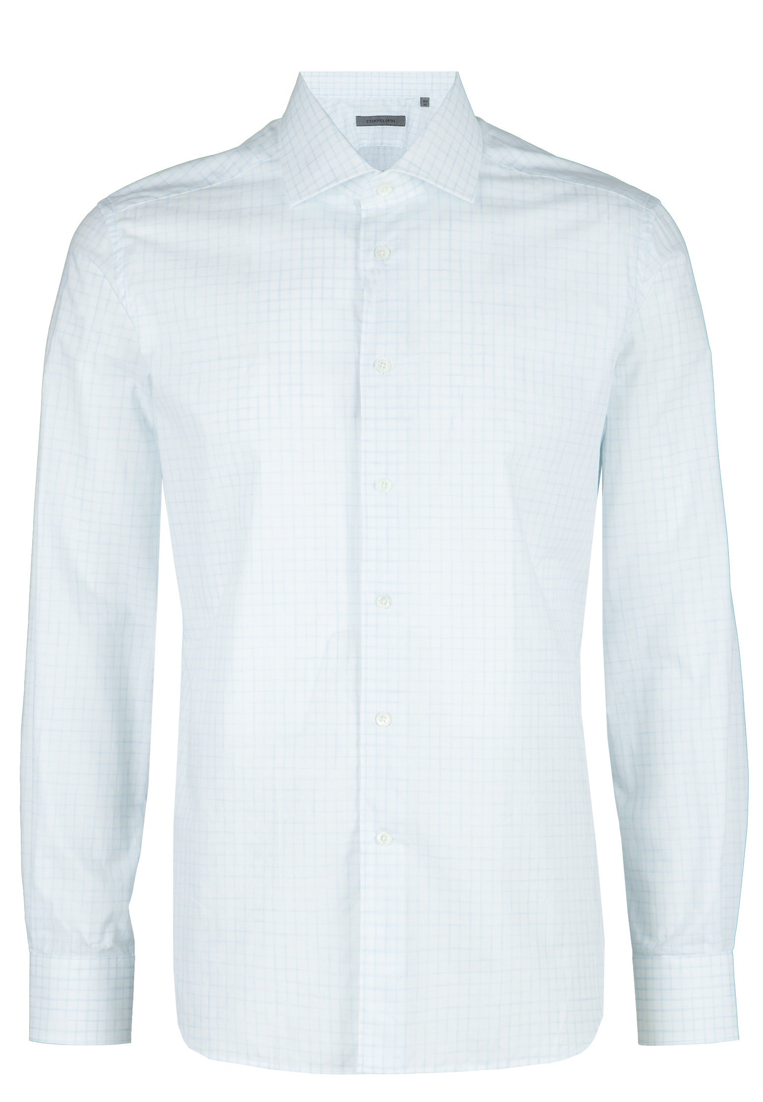 

Рубашка мужская Corneliani 113882 синяя 42, 113882