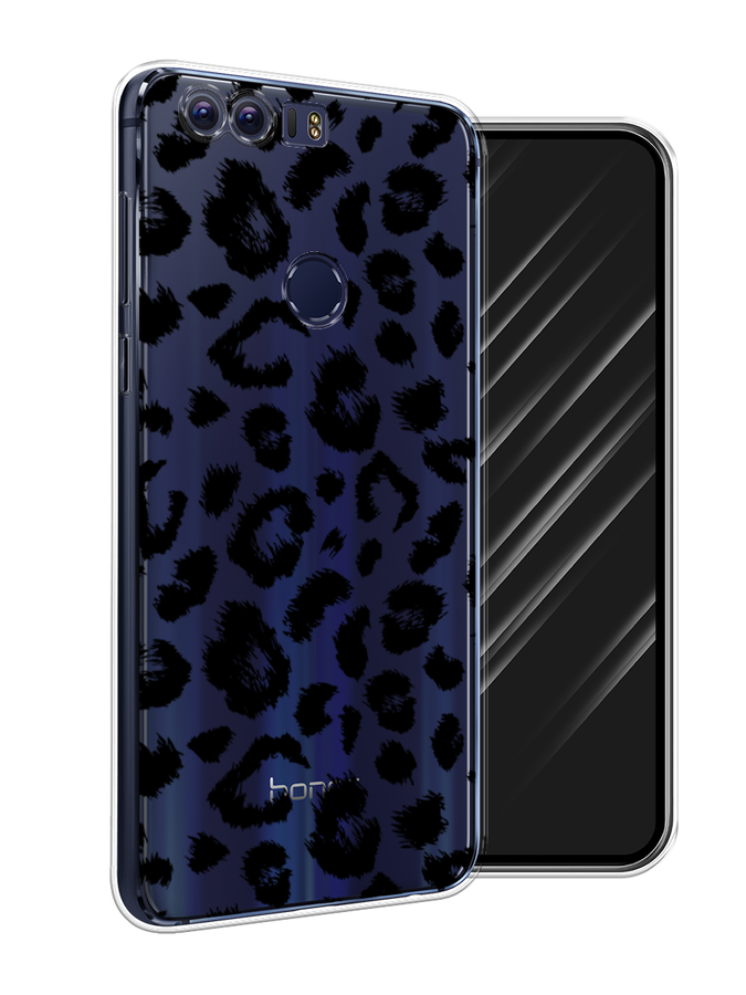 

Чехол Awog на Honor 8 "Окрас леопарда фон", Разноцветный, 60950-2