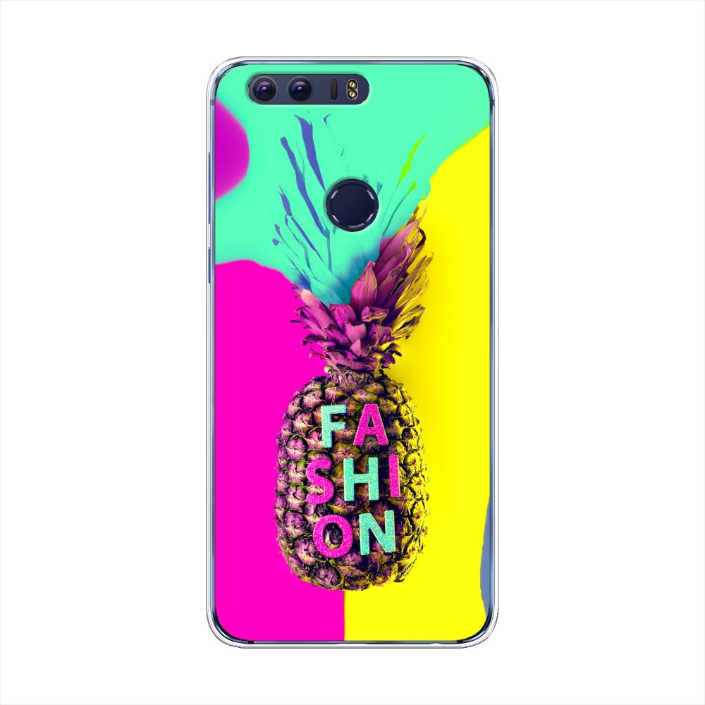 

Чехол Awog на Honor 8 "Кислотный ананас", Разноцветный, 60950-10