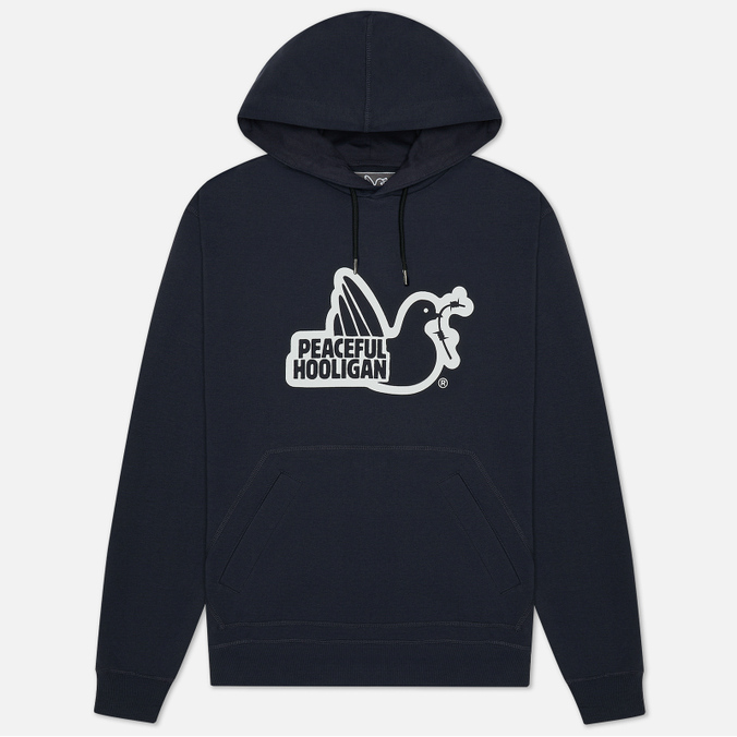 

Мужская толстовка Peaceful Hooligan Outline Dove Hoodie синий, Размер S, Outline Dove Hoodie