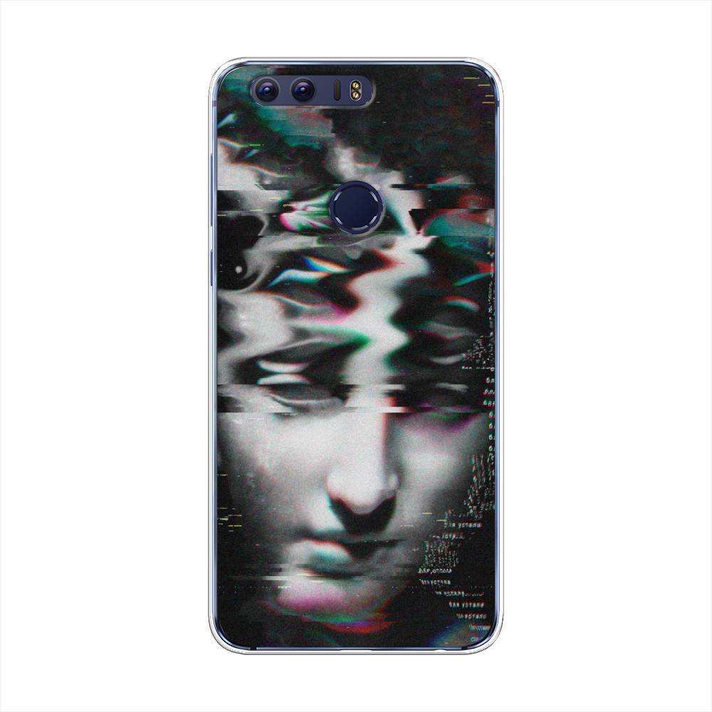 

Чехол Awog на Honor 8 "Glitch Art", Разноцветный, 60950-9