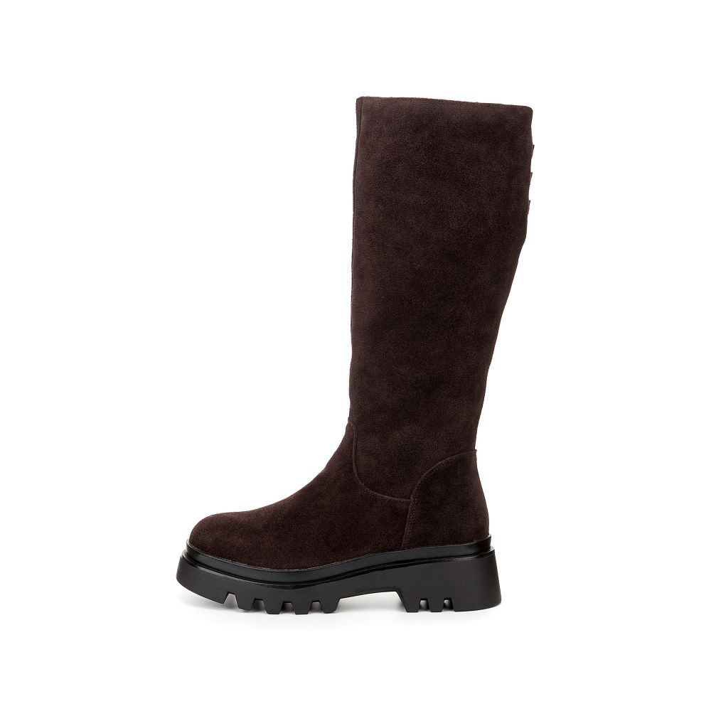 фото Сапоги женские zenden 76-12wa-070fw коричневые 40 ru