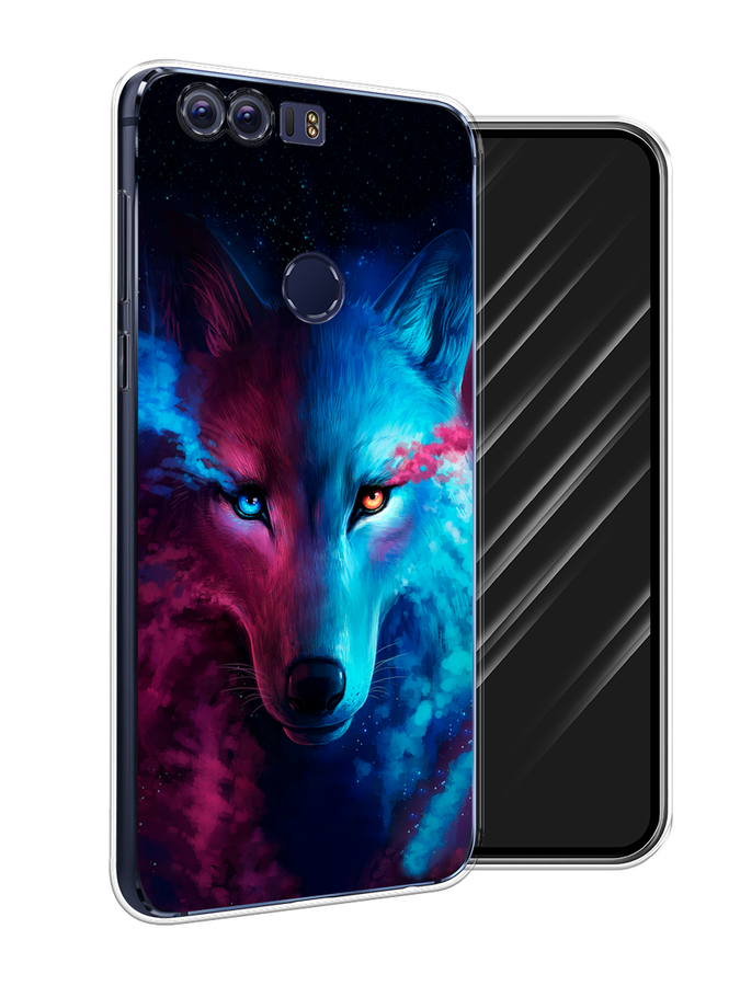 

Чехол Awog на Honor 8 "Волшебный волк", Разноцветный, 60950-1
