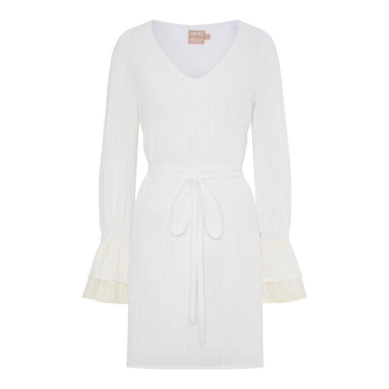 Платье женское de fil blanc D-1 белое 46 RU