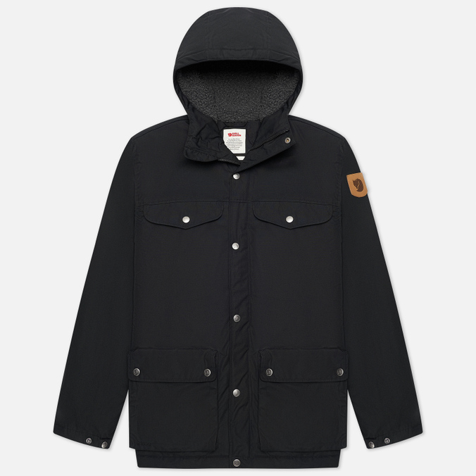 

Мужская зимняя куртка Fjallraven Greenland Winter чёрный, Размер S, Черный, Greenland Winter