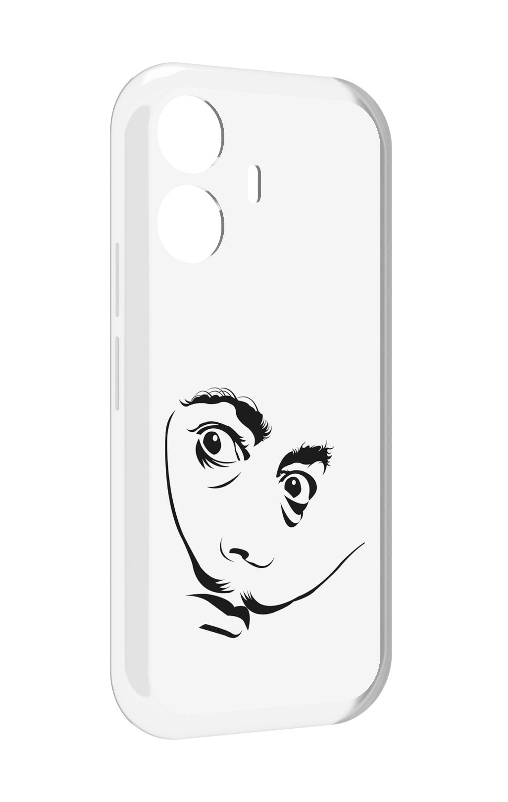

Чехол MyPads мужчина с длинными усами для Vivo Y77E / Vivo iQOO Z6 Lite, Прозрачный, Tocco