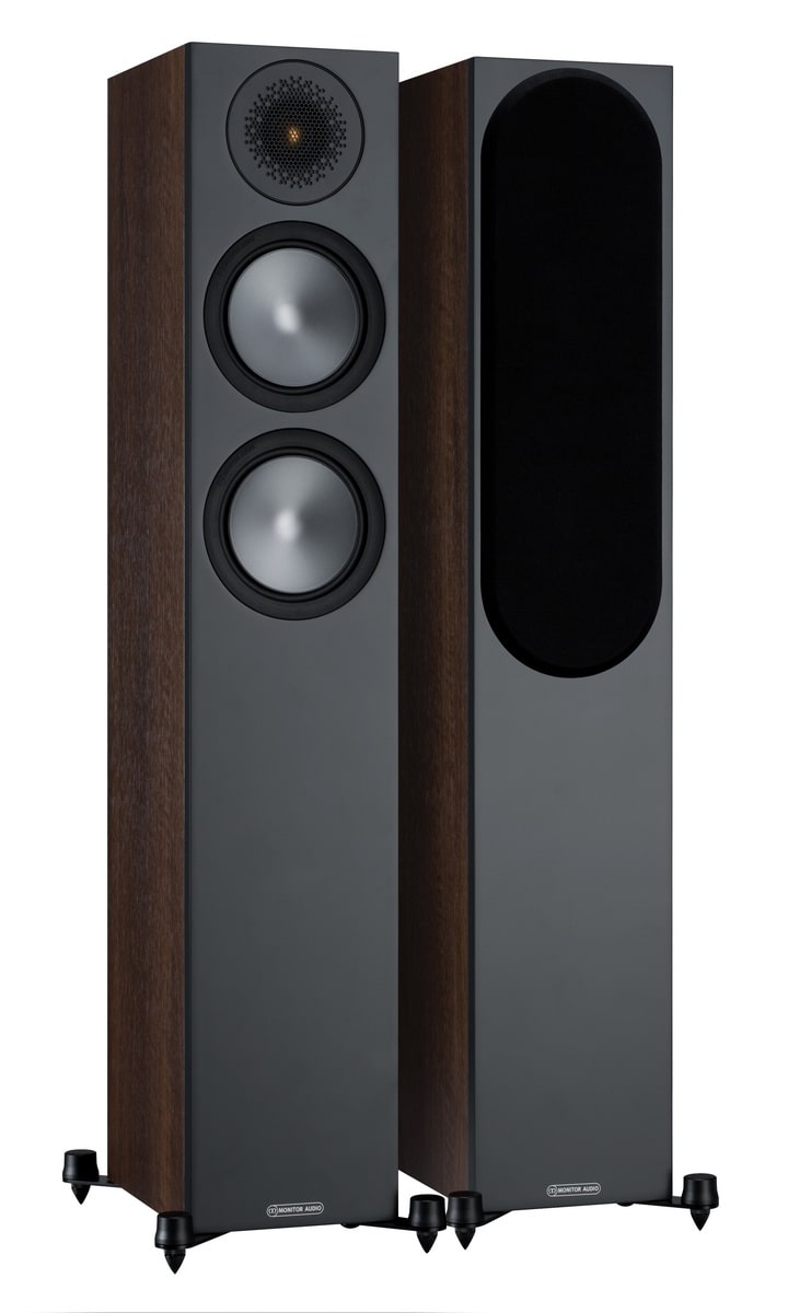 фото Напольная акустика monitor audio bronze 200 walnut