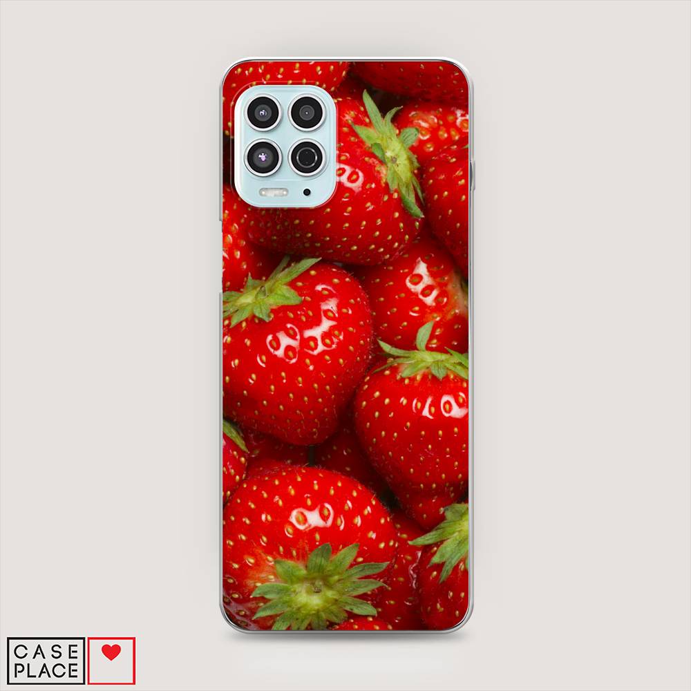 

Чехол Awog на Motorola Moto G100 "Клубника", Разноцветный, 241650-10